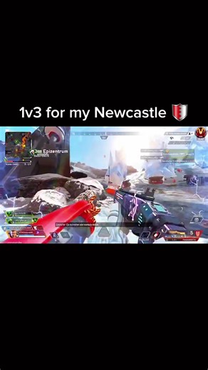 Newcastle's Epic 1v3 Apex Legends Play