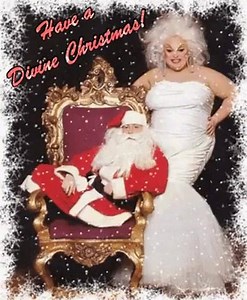 5.9K views · 645 reactions | Have a Divine Christmas! GIF by Lesha Gotye | Divine | Facebook