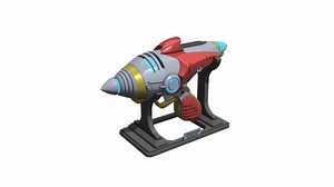 Alien Blaster - Fallout - Printable model - STL - Buy Royalty Free 3D model by MakerLabModels