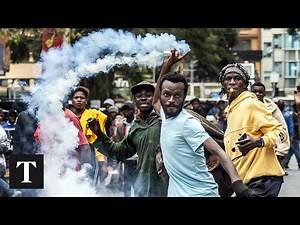 Kenyan Protesters Clash With Police In Nairobi