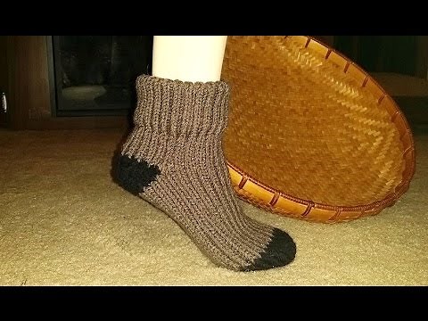 Glama's HIS & HERS Loom Knit Sock