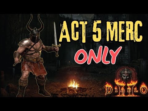 Can I Beat D2R Using Only the Act 5 Mercenary?