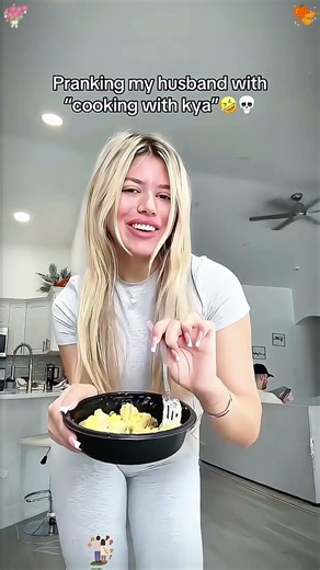 Couple prank:see if your bf knows this;cooking with kya 😂🤣#usa #funny #tiktok #fouyou #funnyvideo