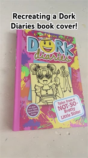 How did I do? 📚✨#dorkdiaries #book #drawing #art #recreation