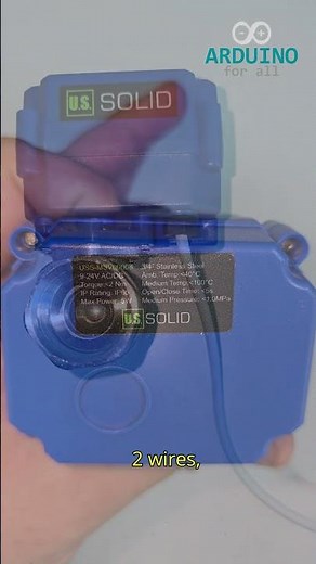 Motorized Ball Valve | 🤖 Quick Demo #automation #arduino #foryou