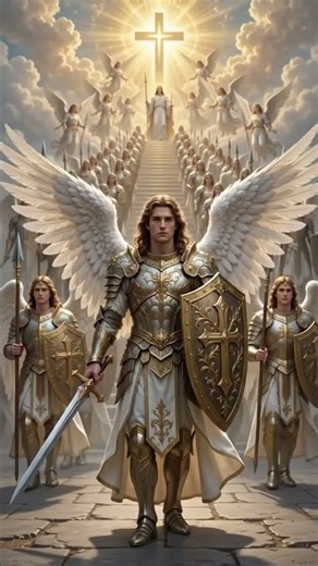 Heavenly Powers, Mary's Legion of Angels. #viral #shorts