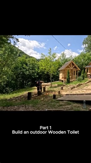 Build an Outdoor Wooden Toilet - Part 1