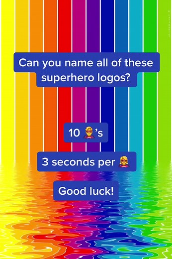 Superhero Logo Quiz Challenge