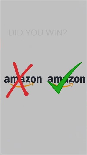 Which Amazon Logo is REAL? 🤔 Level 15 #Shorts