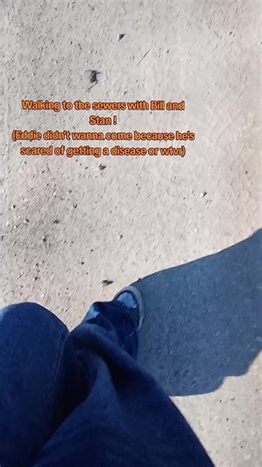 Eddie's Fear of the Sewers in IT 2017