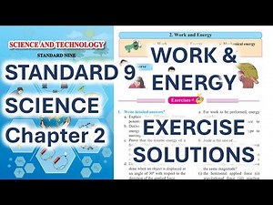 Class 9 Science Chapter 2 – Work and Energy Exercise Solutions | Maharashtra Board SSC