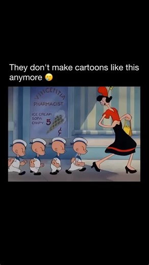 neonexplanation on Instagram: "The classic Popeye cartoon began in the early 1930s and quickly became one of the most iconic animated series of all time. Created by Elzie Crisler Segar, Popeye first appeared in the comic strip "Thimble Theatre" before being adapted into animation by Fleischer Studios. The cartoons featured Popeye the Sailor, his love interest Olive Oyl, and his rival Bluto, often fighting for Olive's affection or standing up against bullies. Popeye's superhuman strength came fro