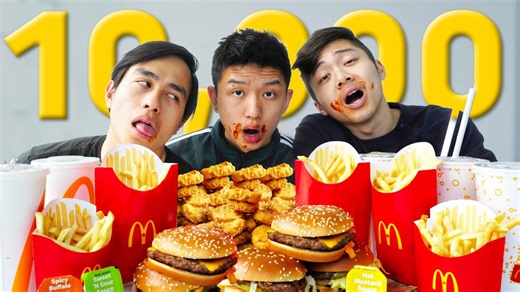 Eating 10,000 calories in 24 hours challenge