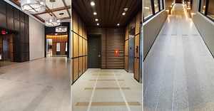 How to Detail Concrete-Inspired, Poured-in-Place Terrazzo Flooring - Architizer Journal