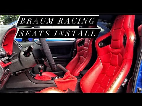 Installing Braum Racing Seats into my Subaru WRX STI! No Check Engine Light Walkthrough