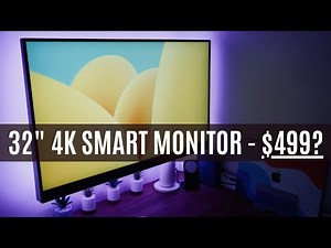 LG 32" 4K Smart UHD Monitor unboxing / setup / testing