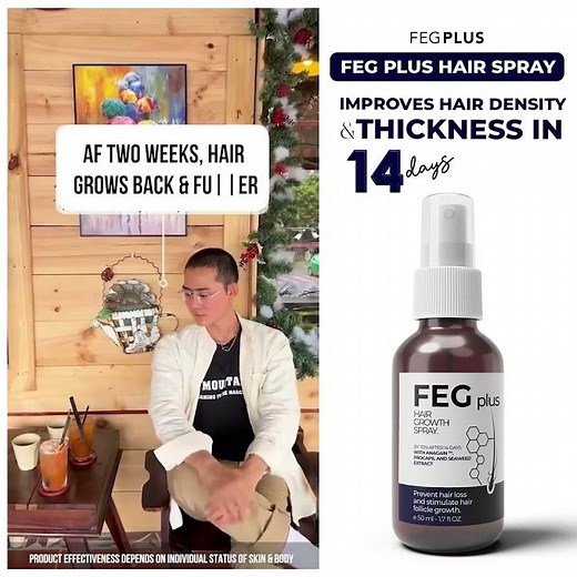 Gr.ow your hair today with FEG Plus Pakistan Official