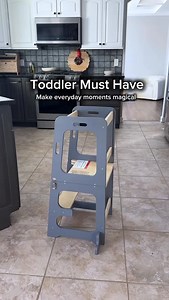 #ad My toddler’s new favorite place to stand 😁❤️Brings kids up to counter height, making cooking, baking, and family activities more fun and interactive🙌 @temu 🔍CODE【dxr4388】in the search bar on Temu or use the link below to get this lightning deal! *T&Cs apply https://app.temu.com/k/pigkm6e5e2p #temubday #temu #temufinds #shoptemu #kidsfurniture #toddleressentials | Hereeverythingyouneed