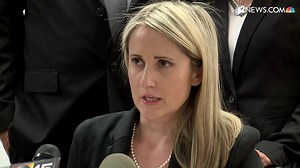 Brittany Zamora, a former 6th-grade teacher in Arizona, was just sentenced to 20 years in prison for sexually abusing her 13-year-old student. Zamora's lawyer spoke after the sentencing: https://12ne.ws/2Li9uqn | 12News