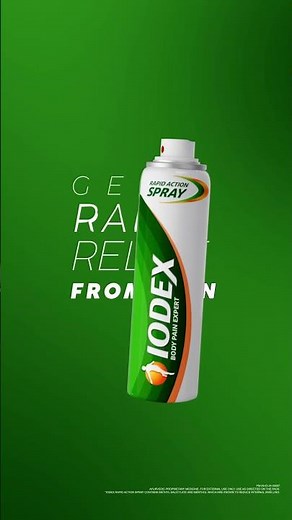 Iodex Rapid Action Pain Relief Spray