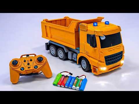 Unboxing RC drift racing car, remote control RC city bus,RC F1 car,RC Mini Police Car