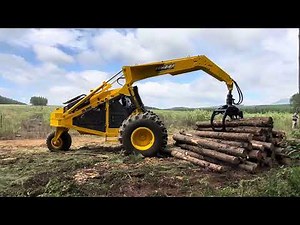 Dezzi DL36B 3 Wheel Logger on demo in the KZN Midlands
