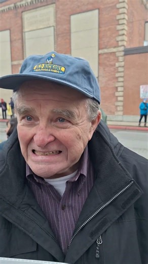 Steve Johnson protesting 1/31/26