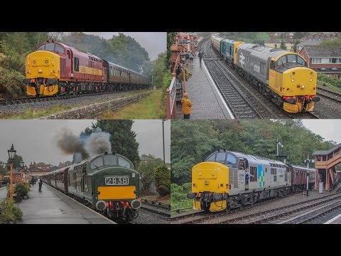 The class 37s 65 year anniversary Event at the Severn Valley Railway Friday 3rd of October 2025