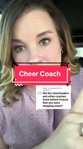 Replying to @snickers3154 I was looking and I let me assistant know that but not the parents or cheerleaders. The current job market is so crazy and I wasn't going to stir anything up with nothing solid there. I wasn't looking for just any job. I love teaching and coaching so I knew the right fit would have to come along and I didn't know how long that would take. #cheercoach #teacher #cheertryouts #cheerleading #cheerleaders