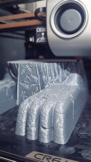 Running through a test print on the rebuilt k1 max. Figured my Egyptian figures needed a bit of a back drop for some more cinematic filming. #3dprinting #k1max #creality #repaired #yay | James Bennett