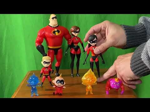 The Incredibles (entire family) Unboxing/Review from Mattel