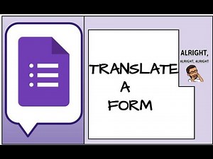 Translate a Google Form