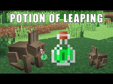 How to Make Jump Boost Potion - Minecraft