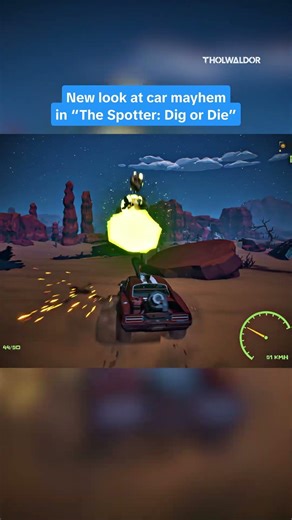 car mayhem in The Spotter: Dig or Die