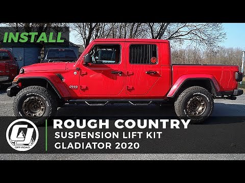 Jeep Gladiator Install | Rough Country Front 2.5 Inch Leveling Kit