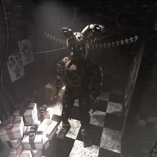 Springtrap Voice Line animated