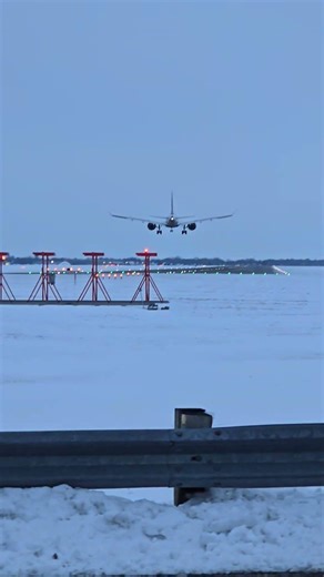 Beautiful A220 Landing! #airplane #aviation