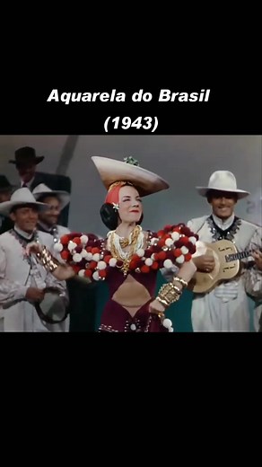 Carmen Miranda Singing