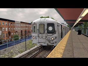 NYC Subway R46 on the Franklin Av Shuttle + Interior Ride (OpenBVE)