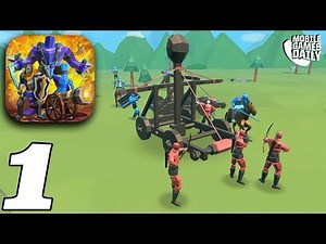 EPIC BATTLE SIMULATOR 2 - Levels 1-13 - Gameplay Walkthrough Part 1 (iOS Android)