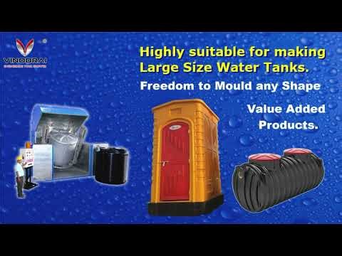 India's Only Clamshell Bi-Axial Rotational Moulding Technology from #vinodrai