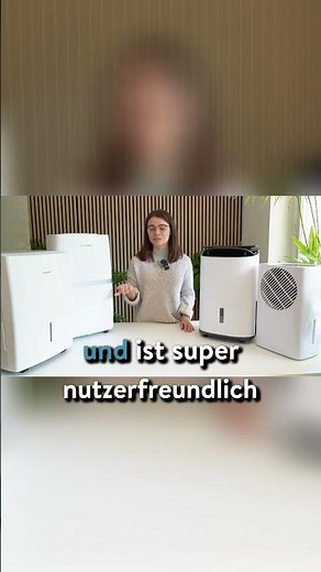 Welcher Luftentfeuchter ist der BESTE? 4 Modelle im Test! #shorts