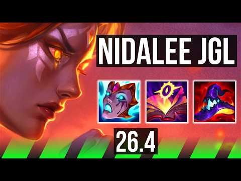 NIDALEE vs DIANA (JGL) | Perfect KDA: 24/0/8 | EUW Diamond | 26.4