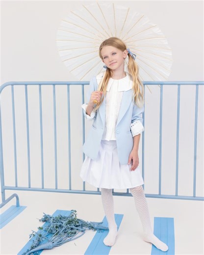 MeMoi on Instagram: "The cure for the midweek blues 💙 Light, breathable Spring/Summer tights from MeMoi Kids, made to brighten looks and lift moods. Soft textures, easy movement, and spring style you can feel — even in the middle of the week ✨ #MeMoiKids #SpringSummerTights #KidsTights #MidweekBlues #SpringKidsFashion #GirlsStyle #SS26"