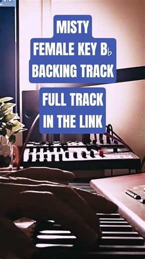 MISTY B♭ BACKING TRACK #jazz