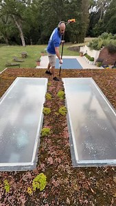 12K views · 9.7K reactions | Cleaning the glass on the garden roof  #gardenroof #rooftop #clean #satisfying #soapy #foamy #satisfyingvideosdaily #mondaytherapy #holidaymodeon #exteriorcleaningspecialists #havingfunatwork | Chris's Window Cleaning | Facebook