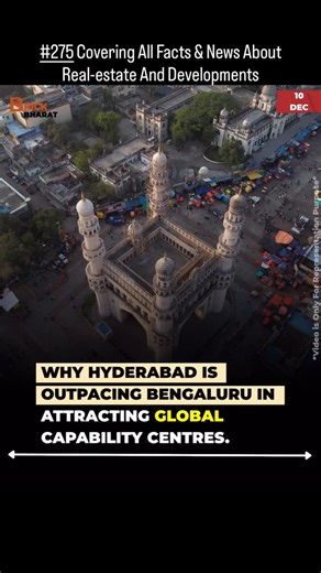 BRICK BHARAT on Instagram: "Hyderabad has emerged as one of India’s most preferred destinations for Global Capability Centres (GCCs), surpassing even Bengaluru in new centre additions. The city offers a strong talent pool at competitive costs, modern Grade-A office infrastructure, and a diversified industry base spanning technology, life sciences, BFSI, and advanced manufacturing. Lower real-estate and operational expenses give companies a significant cost advantage, while pro-business policies