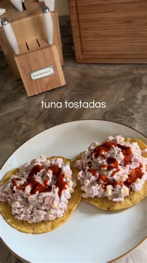 Quick High-Protein Tuna Tostadas Recipe