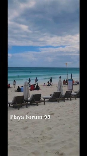 Walking through Playa Forum Cancun 🇲🇽