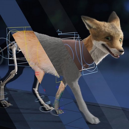 LUMATIC | Demo of Rabbat the fox we created for the film The School of Magical Animals (2021) . . #dieschuledermagischentiere #cg #makingof... | Instagram